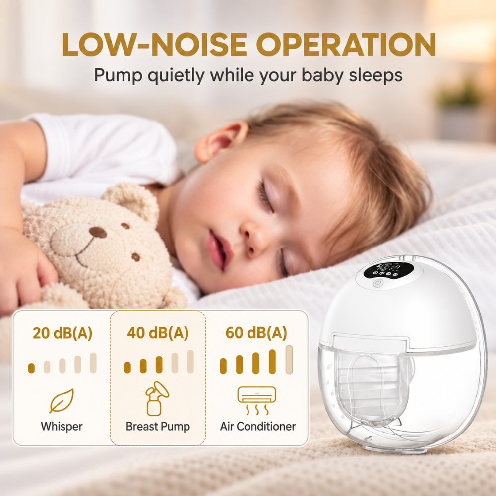 Hands Free Wearable Electric Breast Pump x 2