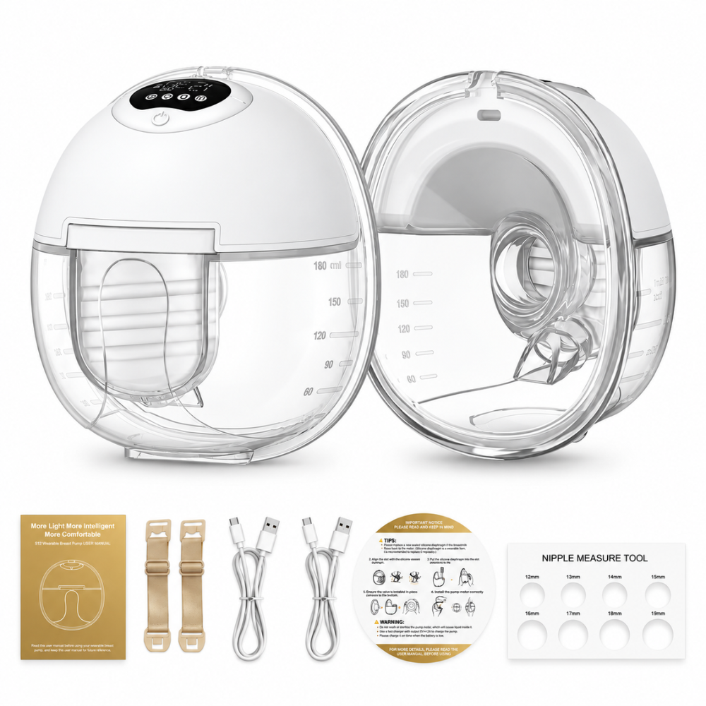Hands Free Wearable Electric Breast Pump x 2