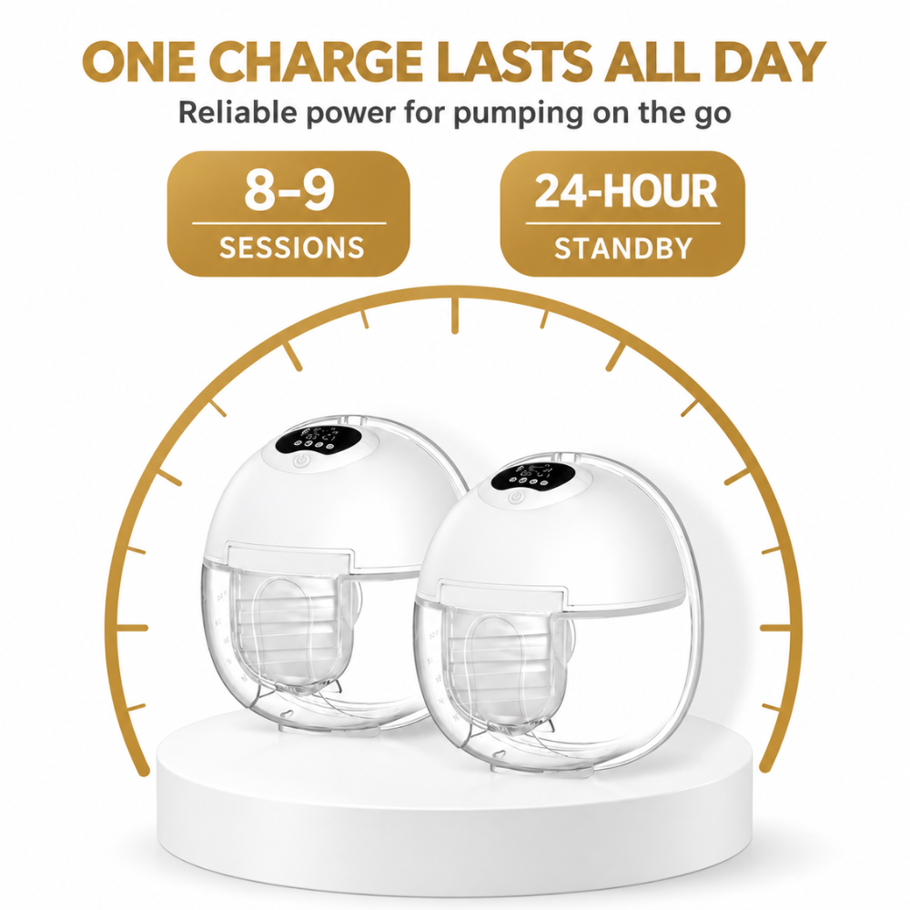 Hands Free Wearable Electric Breast Pump x 2