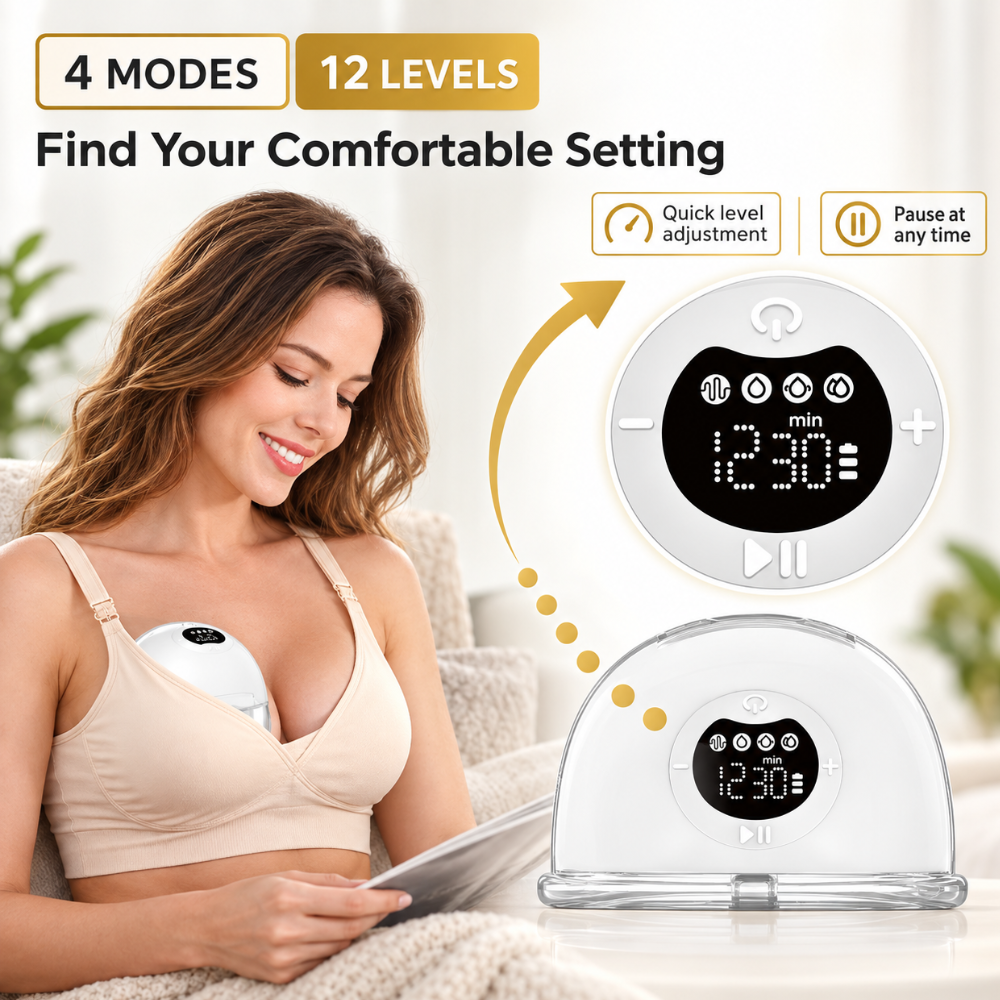 Hands Free Wearable Electric Breast Pump x 2