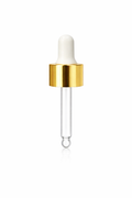 10ml gold and white pipette
