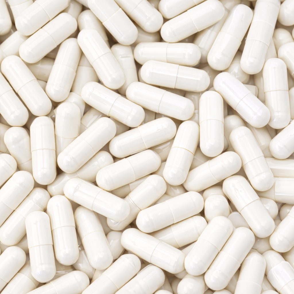 Empty capsules white size 0